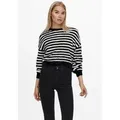 ONLY Rundhalspullover ONLPIUMO L/S PULLOVER KNT schwarz XL (42)