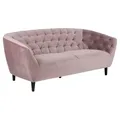 Actona Sofa Ria Stoff Dusty Rose 3-Sitzer