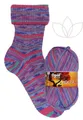 Opal Yoga 4-fach Sockenwolle, 75% Schurwolle Superwash, 25% Polyamid, 100g Knäuel, 425m Lauflänge, für Socken und Accessoires (11660 Gedankenwelle)