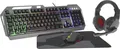 LUNERA 4in1 Illuminated Gaming Set -  DE layout