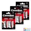 6 Camelion D Plus Alkali-Batterien Lr20 Mn1300 Am1 E95 1.5V 2Bl Exp 2028 NEU