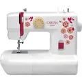 Carina Junior, Braun, Rot, Weiß, Gelb, Nähen, 4 mm, 5 mm, Elektro, 70 W - Braun/Rot/Weiß/Gelb
