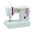 CARINA Junior 1041 6-Stichprogramme Nähmaschine LED-Nählicht - Weiß | NEU