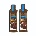 Lindt & Sprüngli Glasur Vollmilch, 2er Pack (2 x 200 g)