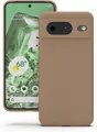 Dünne Silikonhülle für Google Pixel 8, 1mm Kamera & Displayschutz, Milchkaffee