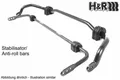 H&R Stabilisator Set vorne/hinten auch für Audi A3 8V1 2.0 TDI quattro