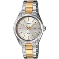 Casio Classic Damenuhr Casio-LTP-1302PSG-7AVEG - Silber/Gold
