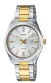 CASIO Collection LTP-1302PSG-7AVEG Damen Bicolor Uhr mit Datumsanzeige Neu