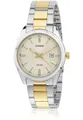Damenuhr CASIO LTP-1302PSG-7A Edelstahl Zweifarbig Golden