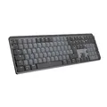MX Mechanical Grafit, Taktile-Switches (Leise), DE-Layout (Qwertz), Logi Bolt Adapter, Bluetooth, USB-C, Unterstützt von Logi Options+