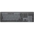 Logitech MX Mechanical Kailh Choc V2 LOW PROFILE Brown USB 2.4GHz Bluetooth Deutsch grau (kabellos)