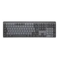 Logitech MX Mechanische kabellose beleuchtete Performance-Tastatur grau