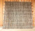 HASELNUSS ZAUN SICHTSCHUTZ SCHUTZ WEIDENZAUN FLECHTZAUN UNBEHANDELT 180x180cm