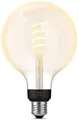 Philips Hue White Ambiance LED Lampe, Filament Giant Globe G125, E27, 7W, 550lm, 4000K (929002478101)