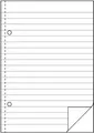 Avery Zweckform Formularblock Durchschreibebuch A5 liniert 2x50 Blatt weiß