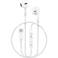 WiWU - EB314 USB C Inline-Stereo-Kopfhörer (DAC) - weiß - Weiß