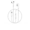Kopfhörer WiWU - Kabelgebundene Stereo-Kopfhörer EB314 USB C - weiß In-Ear