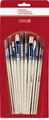 BRUNNEN Schulpinsel natur, 12er Set
