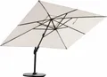 Sonnenschirm 3m x 4m, Aluminium; UV-Schutz; inkl. Regencover