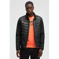 CAMP DAVID Outdoorjacke mit Brusttasche schwarz L (52/54)