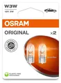 Osram Original Line Glühlampen W3W 12V 2 Stück