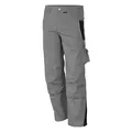 QUALITEX HIGH QUALITY WORKWEAR Bundhose PRO grau/schwarz Damen: 44 Herren: 50