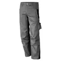 Qualitex® Bundhose pro mg 245, grau/schwarz 1 Stück, Größe: 50