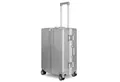 WINLIFE Trolley WINLIFE®Größe M, L, XL Reisekoffer Alu-Rahmen ABS & TSA Schloss Silber, 4 Doppelrollen Rollen, ABS+PC-Hartschale, TSA-Schloss, 360°-Doppelrollen