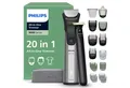 Philips Multifunktionstrimmer Series 9000 MG9557/15, 20-in-1-Trimmer für Gesicht, Körper und Kopfhaare