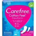 Carefree Slipeinlagen - Baumwolle Feel Flexiform Frischeduft 280 St. (5x 56er-Pack)