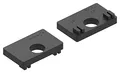 1 Paar Gummis zu Glasklemme 45x45x26 mm AbZ für 6,76 mm Glas VSG