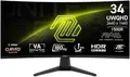 MSI MAG 346CQ Computerbildschirm 86 4 cm (34 ) 3440 x 1440 Pixel UltraWide Dual Quad HD LCD Schwarz