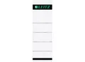 Rückenschild LEITZ®, Rückenbreite 80 mm, selbstklebend, 10 Stück, grau