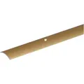 Alberts Übergangsprofil, Alu Gold Elox., Lxbxs 900x30x1,6mm, Mit Schraublöchern
