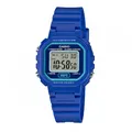 Unisex Uhr CASIO LA-20WH-2ADF VINTAGE Klassiker Silikon Schwarz Blau