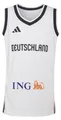 adidas DBB Basketball Junior Heimtrikot - White White 176