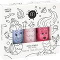 Nailmatic Kids Water-Based Nail Polish Mermaid 3 Pack Set (Mermaid) (303MERMAID)