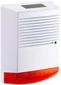 VisorTech Alarm Attrappe: Alarmsirenen-Attrappe mit Solar und Blinklicht, IP44 (Alarmanlage, Alarmanlage Dummy, aussen)
