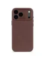 Decoded - Leather Backcover for iPhone 17 Pro Max - Chocolat Brown