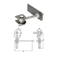 Gah Verstellbares Torband 170x30x80x150x34x65x18x8mm STA roh Btl. Torbänder