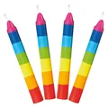 Goki Regenbogen Kerzen (10 Stk.) (60860)