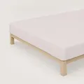 Schlafgut Spannbetttuch Pure aus Bio Baumwolle 180x200 - 200x220 cm | sand-light - beige