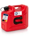 hünersdorff 801060 Kraftstoff-Kanister 10l PROFI 10l für Benzin, Diesel und andere Gefahrgüter, UN-Zulassung, made in Germany, TÜV-geprüfte Produktion, rot
