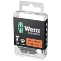 Wera Bit-Set, Sortiment Bit-Box Impaktor 1/4" DIN 3126 C6,3 PZ2 x 25 mm 10er Pack