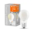LEDVANCE Smarte LED-Lampe mit Wifi Technologie, Sockel E27, Dimmbar, Warmweiß (2700K), Birnenform, Matt, Ersatz für herkömmliche 75W-Glühbirnen, steuerbar mit Alexa, Google & App, 1er-Pack