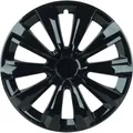 Unitec Radzierblende Delta 40 Cm (16 Zoll) Schwarz 1 Stück