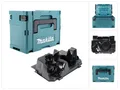 Makita Werkzeugkoffer MAKPAC 3 Kunststoffkoffer (821551-8) + Einlage für Winkelschleifer