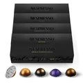 NESPRESSO VERTUO Auswahl an Espresso und Double Espresso, 50 Kaffeekapseln