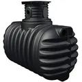 4rain Erdtank, Schwarz, Kunststoff, 1,600 L, 105x118x210 cm, Gartenzubehör, Gartenpflege