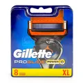 8x Gillette Fusion Proglide Power Rasierklingen Ersatzklingen Nassrasur Männer